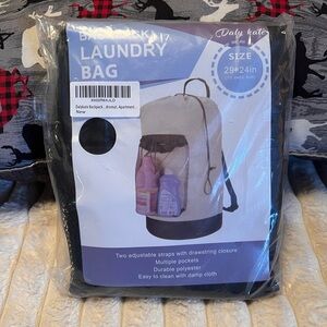 Backpack laundry bag